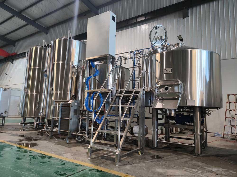 25BBL Steam heating mash unit